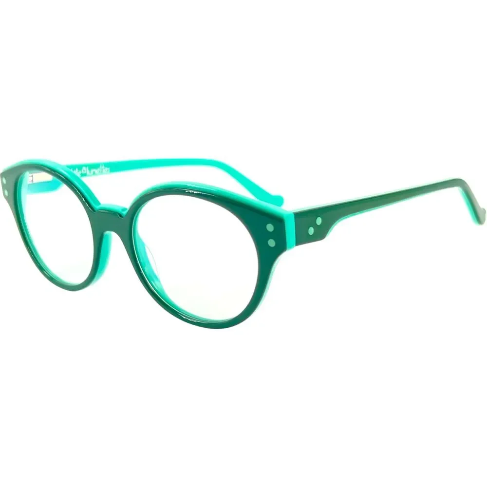 Tete A Lunettes 20+13=33 Girls Plastic Eyeglass Frame 1020 Green
